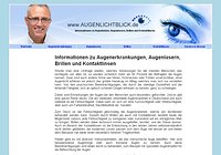 Augenleiden, Augenlasern, Brillen und Kontaktlinsen